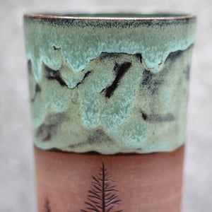 Lodgepole Pine Tree Travel Tumbler - 20oz - Late Night Lichen