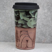 Bear Bum Travel Tumbler - 18oz - Late Night Lichen