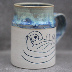 Sea Otter Mug - 16oz - Tidal Sunrise