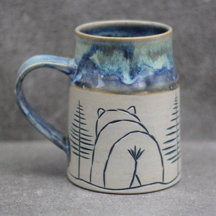 Bear Bum Mug - 14oz - Tidal Sunrise