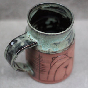 Bear Bum Mug - 16oz - Late Night Lichen