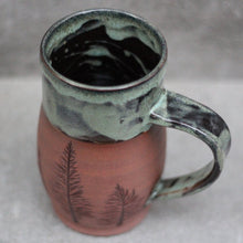 Lodgepole Pine Tree Mug - 14oz - Late Night Lichen