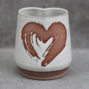 Heart Cup - 14oz - Island Fog