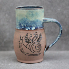 Snail Mug - 16oz -Tidal Sunrise