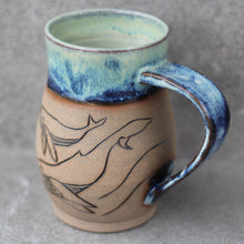 Humpback Whale Mug - 14oz - Tidal Sunrise