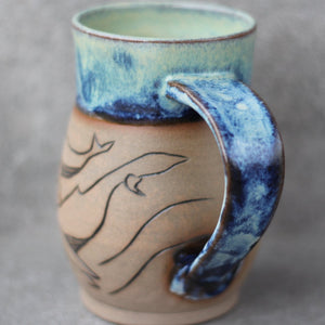 Humpback Whale Mug - 14oz - Tidal Sunrise